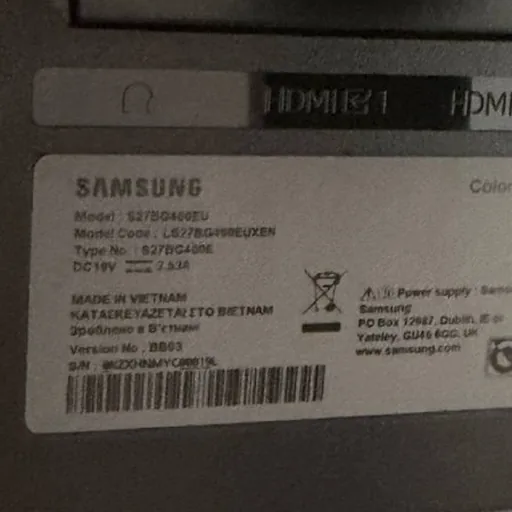 Игровой монитор Samsung 27 дюймов 240Hz