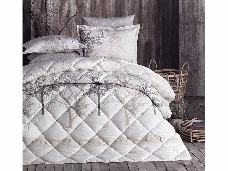 Теплое хлопковое одеяло 195х215 см