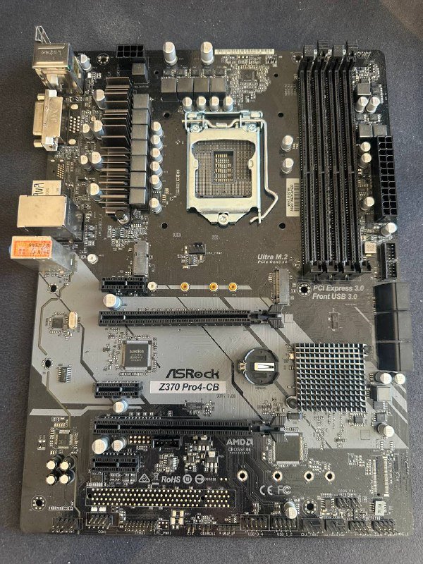 Материнская плата Asrock Z370 Pro4