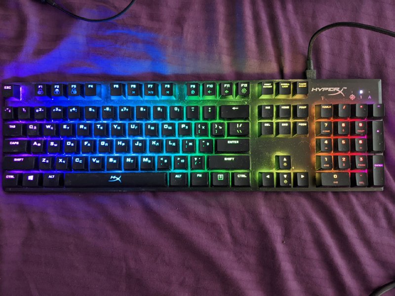 Клавиатура механическая Hyper X ALLOY FPS RGB