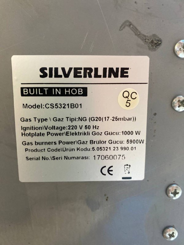 Кухонная плита газовая 3