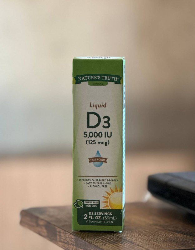 Витамин D3 Liquid 5000 IU 59ml Nature's Truth