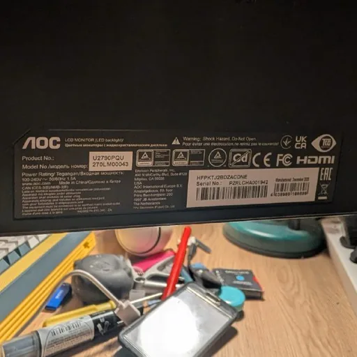 Монитор AOC U2790PQU