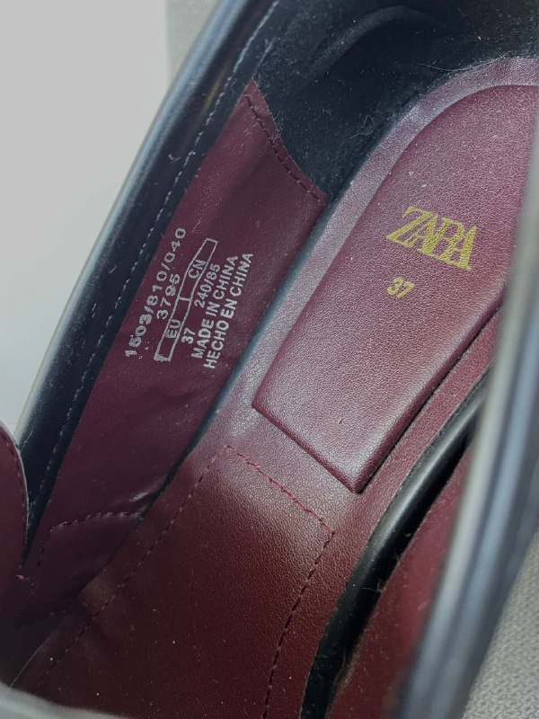 Лоферы Zara размер 37 4