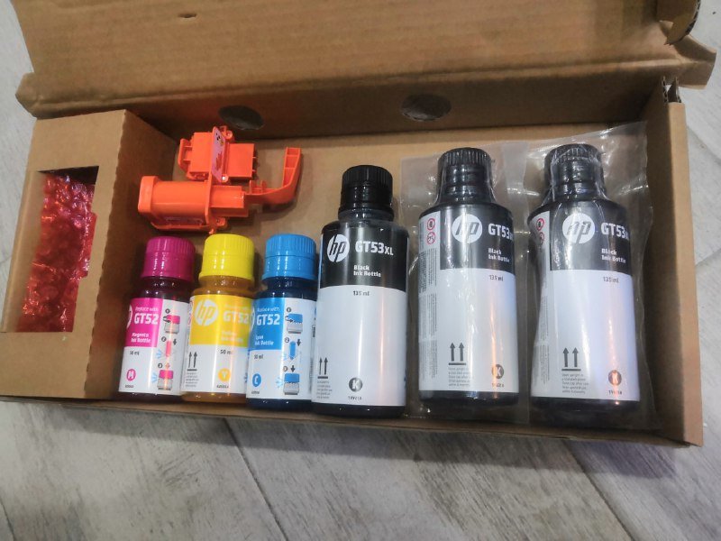 Принтер HP Smart Tank 580 цветной струйный 5