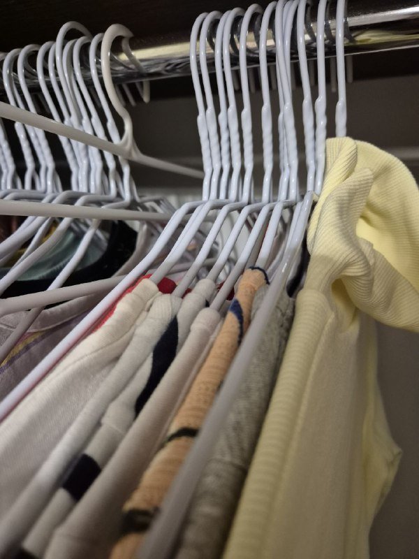 Вешалки прорезиненные 20 штук для одежды 5