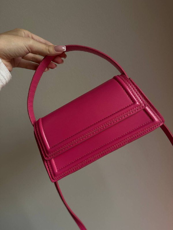 Сумка, Розовая сумка Zara 5
