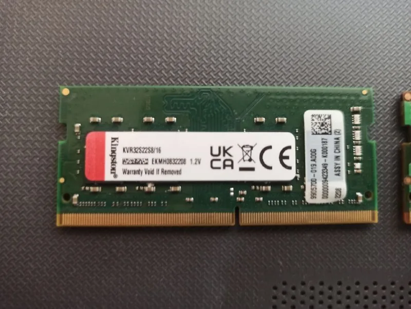 HP 250 G6, RAM Kingston 16GB, RAM Micron 8GB, SSD Patriot 480GB 1