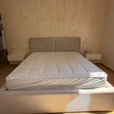 Спальный гарнитур с кроватью, шкафом и матрасом 3