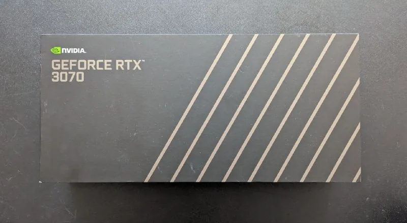 Видеокарта Nvidia RTX 3070 8GB Founders Edition 1