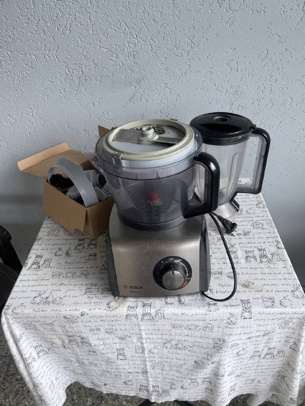 Tefal Optigrill, кухонный комбайн Bosch, соковыжималка, блендер Kenwood, мясорубка, фритюр 3