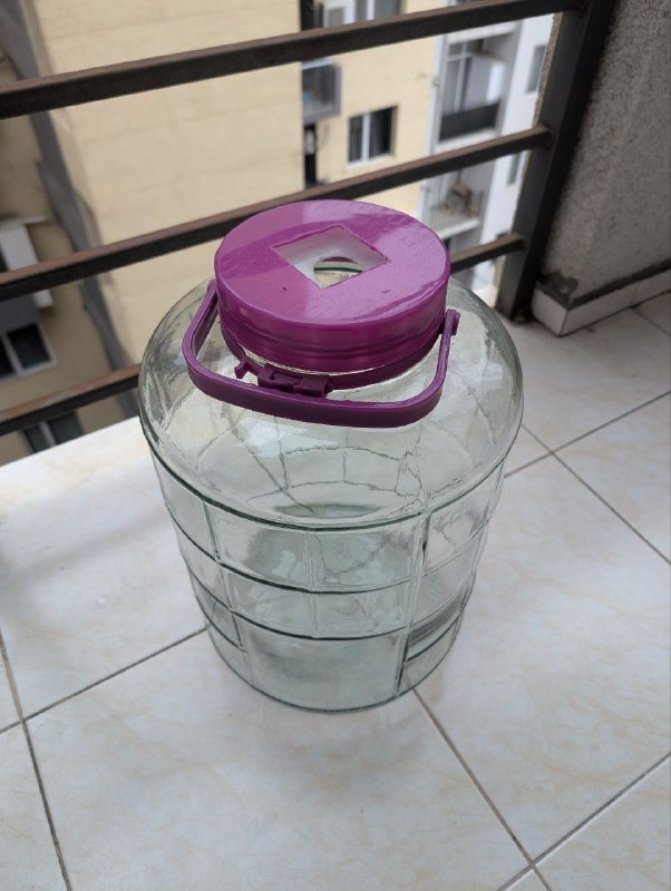 Банка бутыль 20 литров с крышкой