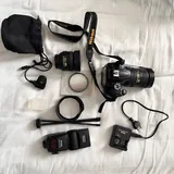 Nikon D5000, объектив 18-200mm, вспышка, GPS модуль 4