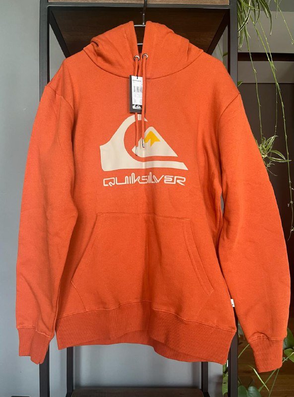 Толстовка Quiksilver Big Logo мужская M терракота