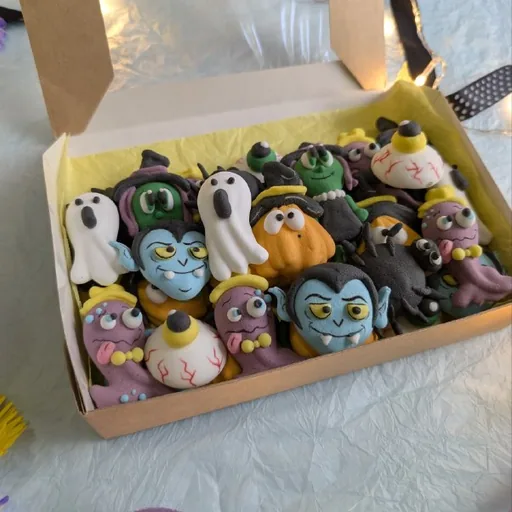Halloween-shaped marshmallows