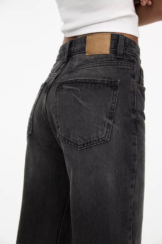 Чёрные Джинсы Pull&Bear размер 34, 36/38 6