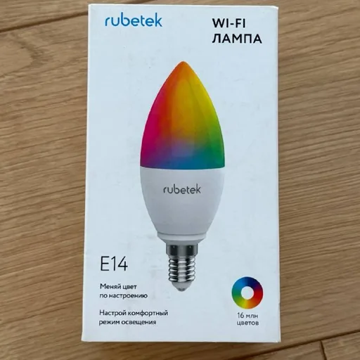 Wi-Fi лампа Rubetek