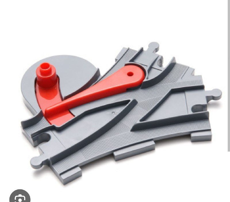 3 набора Лего Дупло поезд с ЖД станцией и доп. путями 3