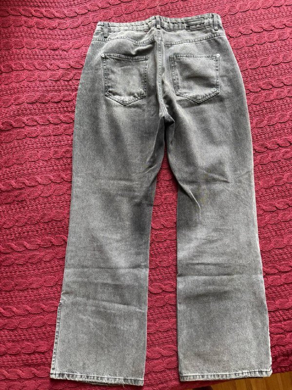 Широкие джинсы лайм boot cut 44 размер 2