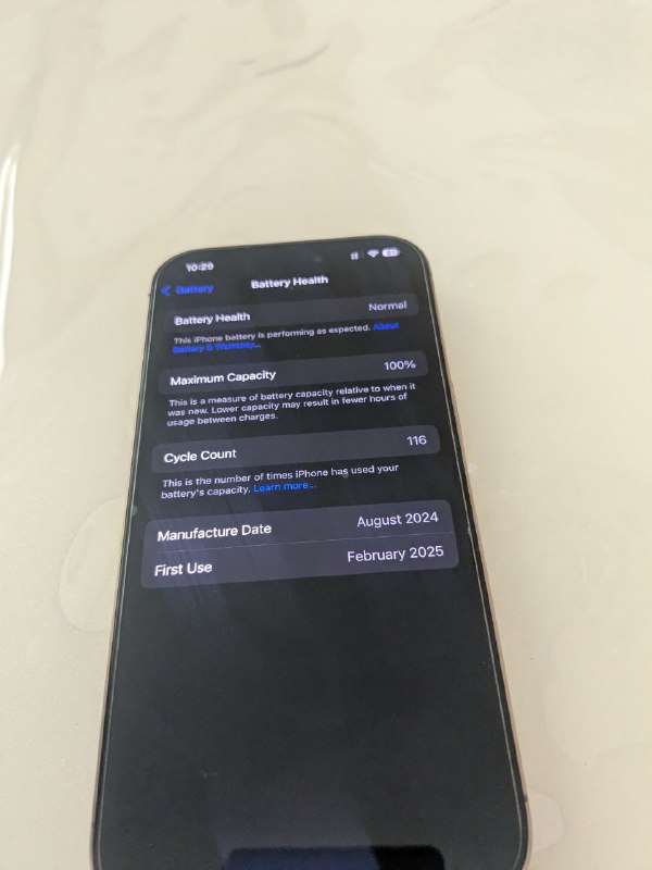 Iphone 16 pro 128gb Desert Titanium 5
