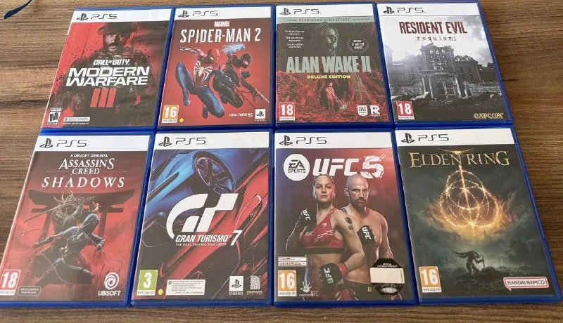Игры для PlayStation 4 и PlayStation 5