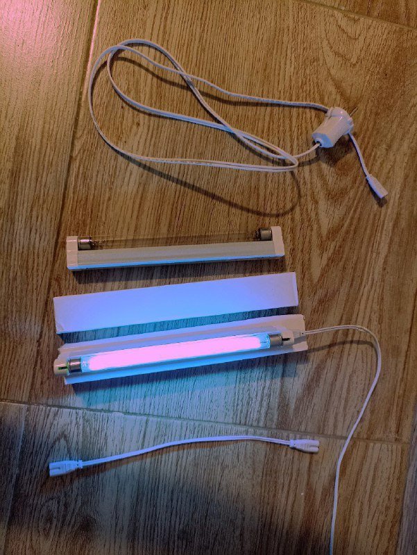 Кварцевая бактерицидная лампа 6 Вт