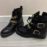Черные женские ботинки 2