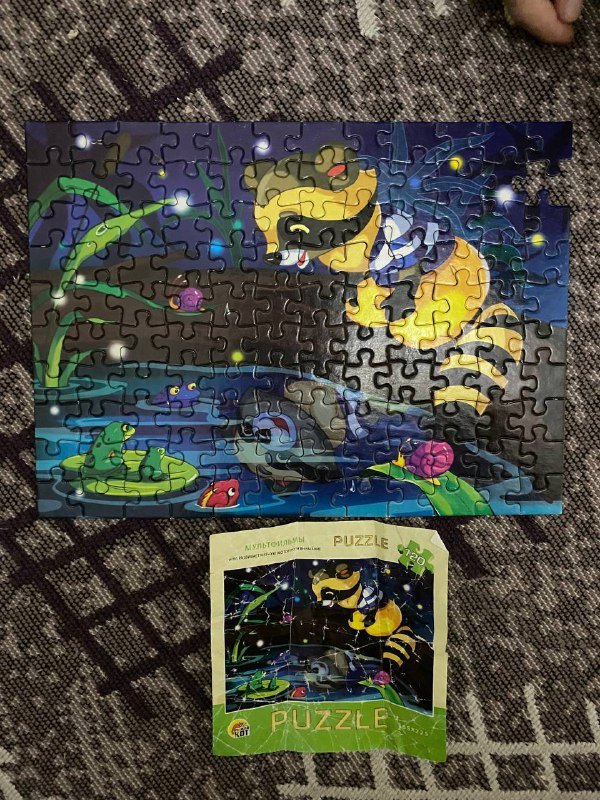 Пазлы, игра, конструктор майнкрафт, Lego creator, много маленьких игрушек