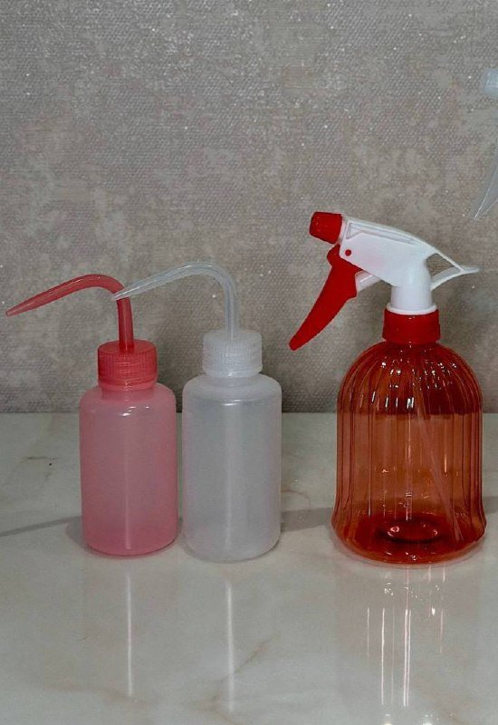 Спрейбатлы для тату 150 мл, распылитель красный