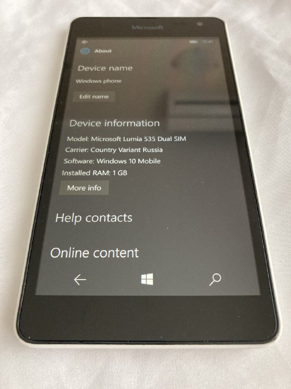 Microsoft Lumia 535 Dual SIM телефон 2