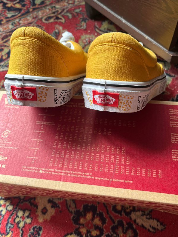 Vans Era мужские кеды желтые 41 размер