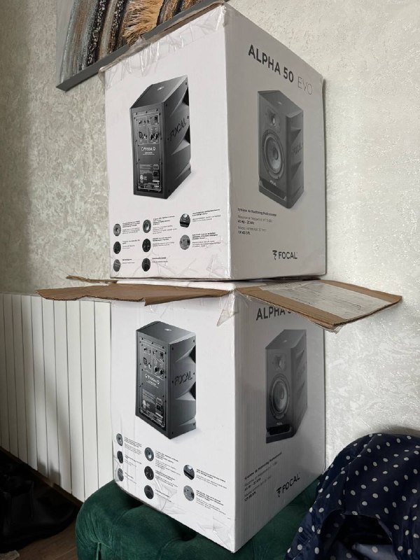 2 студийных монитора Focal Alpha Evo 50