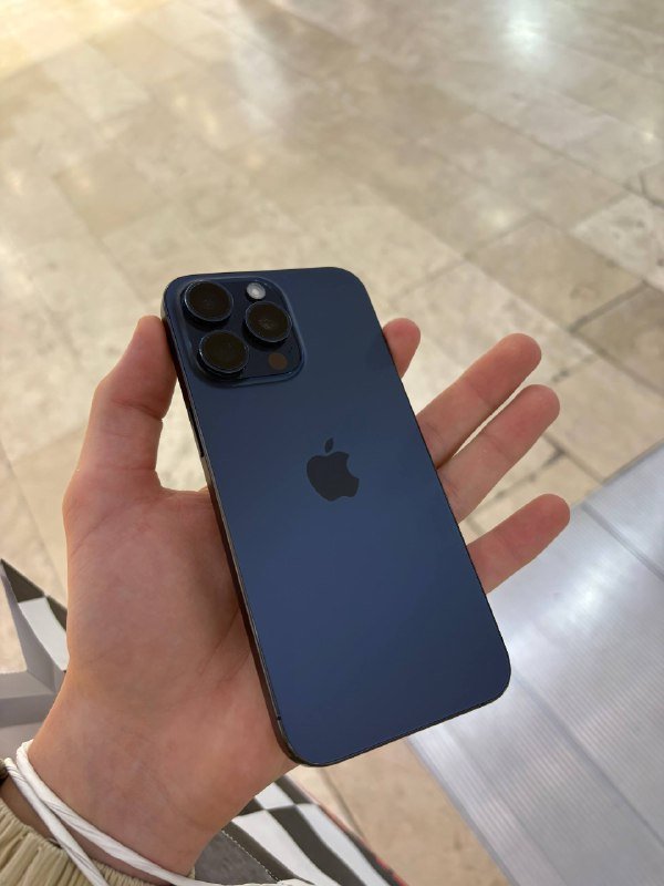iPhone 15 Pro Max 256GB Blue Titanium телефон 2