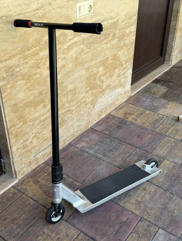 Руль, доска, вилка, колёса, грипсы для трюкового самоката