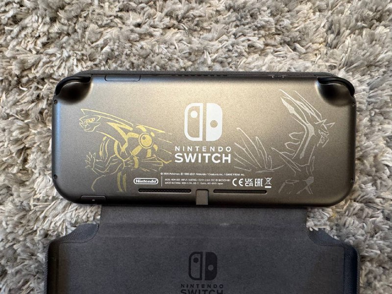 Nintendo Switch Lite Pokémon Design with Case and Memory Card