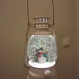 Новогодний светильник снеговик 2