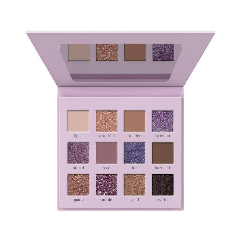 Палетка теней Divage Urban Orchid 12 оттенков 3