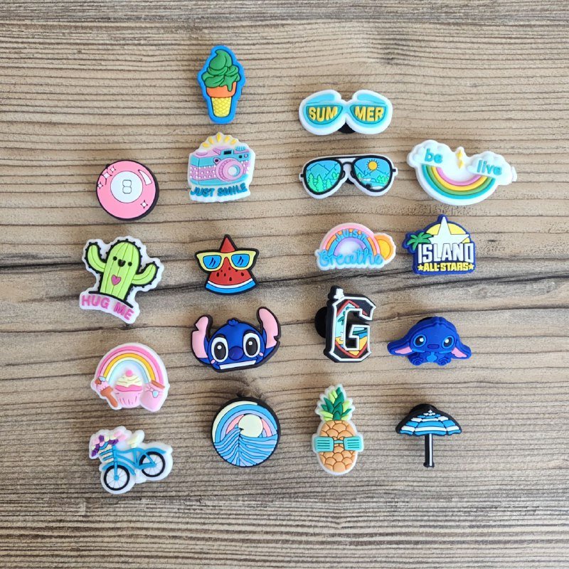 Джибитсы для Crocs, 18 штук