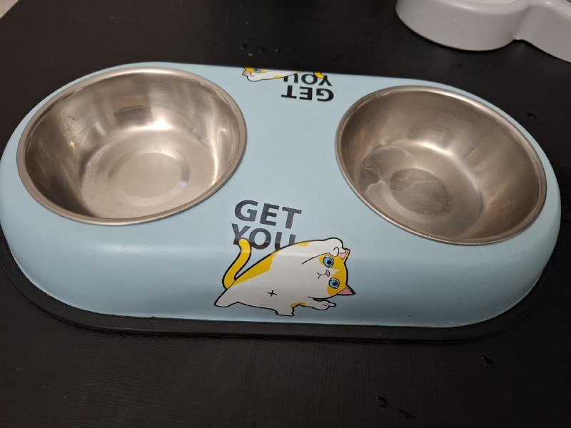 Кормушки для кошки с поилкой и мисками 3