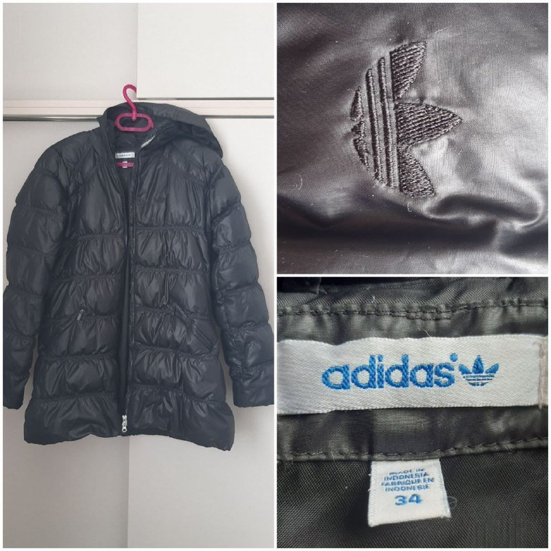 Женская длинная куртка Adidas