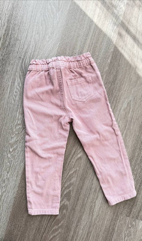 Платье H&M, рубашка Вайкики, джинсы, платье нарядное 92-104 8