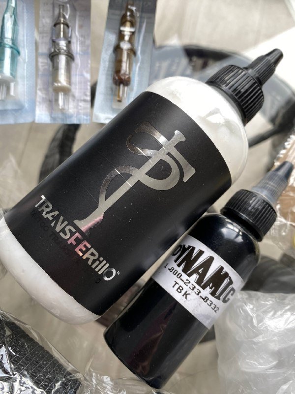 Полный тату набор с машинкой Ambition Soldier 3