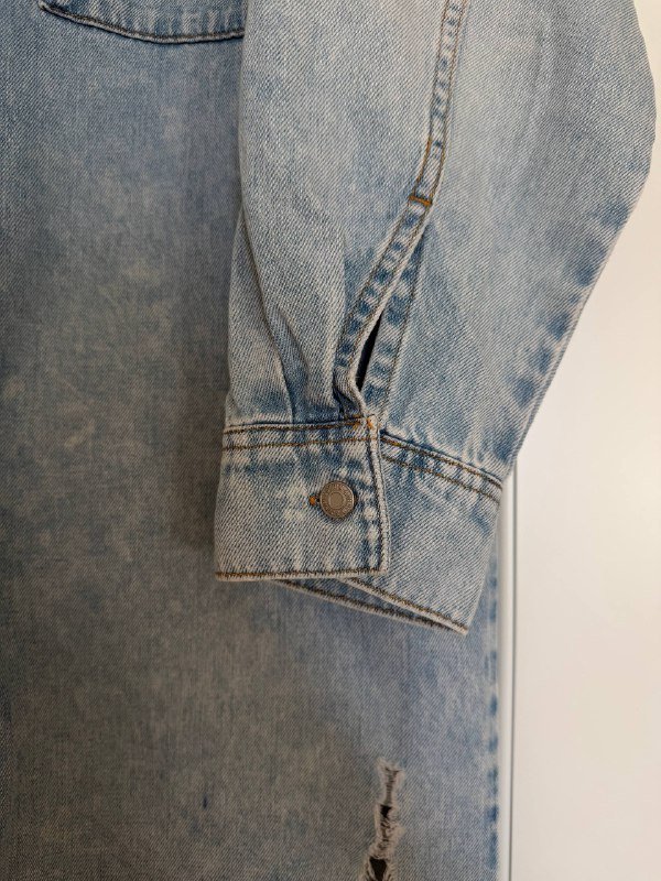 Джинсовое платье H&M размер XS 3