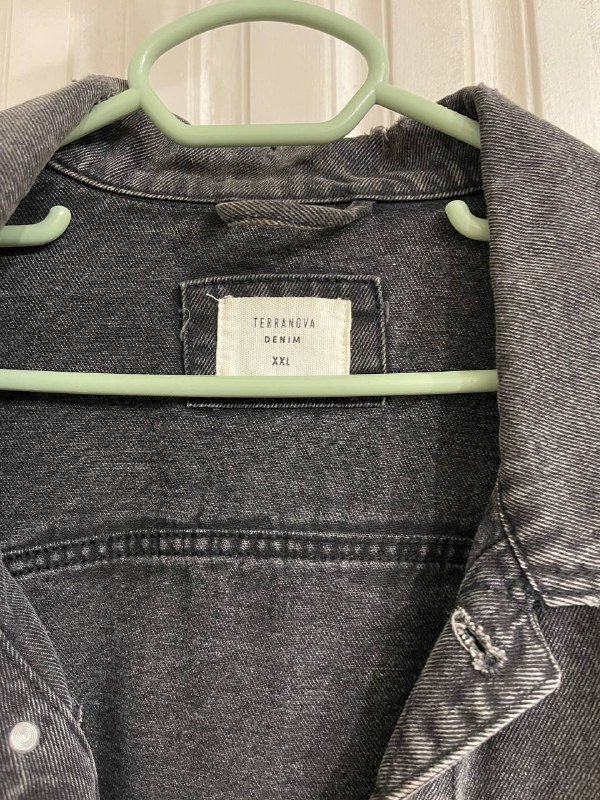 Черная джинсовка мужская XXL, Платье джинса 48 хаки, Укороченная джинсовка S 2