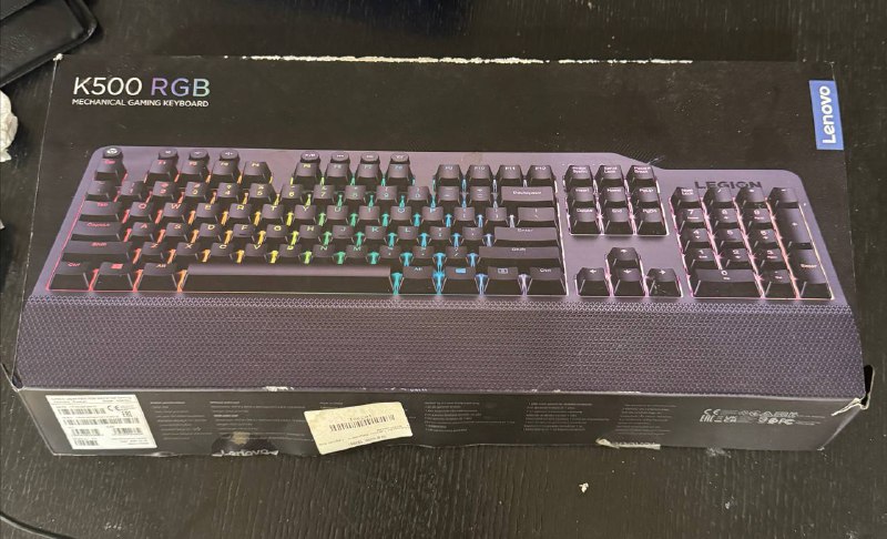 Механическая клавиатура Lenovo Legion K500 RGB