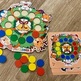 Досочки Сегена, балансиры, трактор, рации, ксилофон, игрушки 10