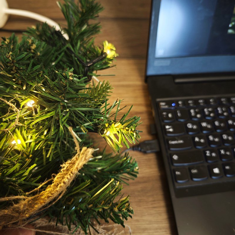 Мини-ёлка на USB 4