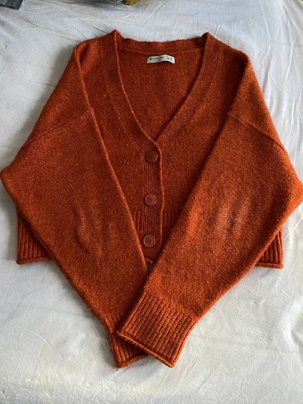 Кардиган рыжий Stradivarius 2