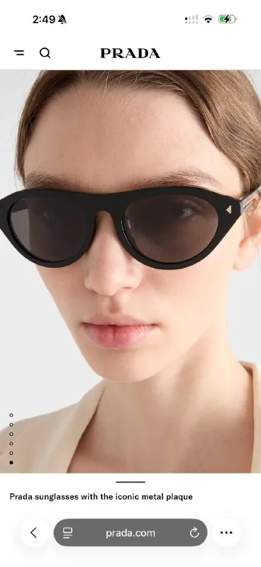 Оригинальные очки Prada 1