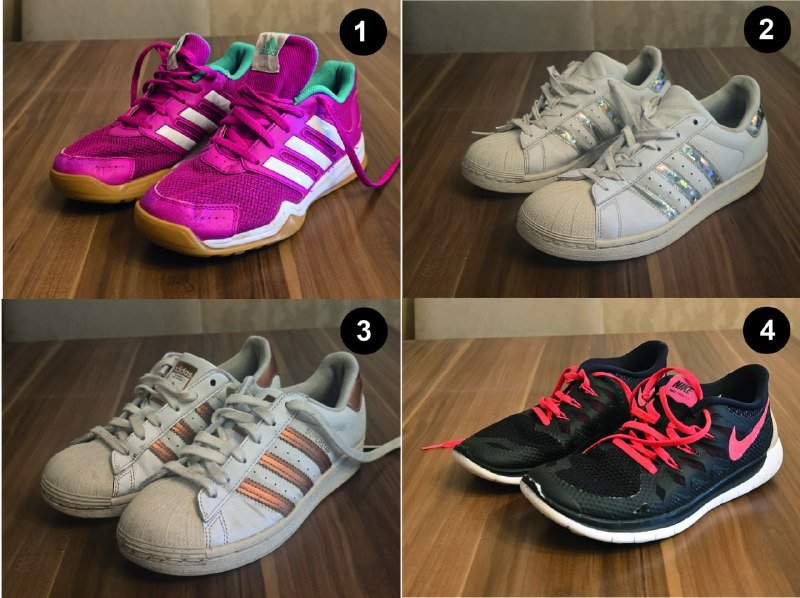 Обувь Adidas, Nike